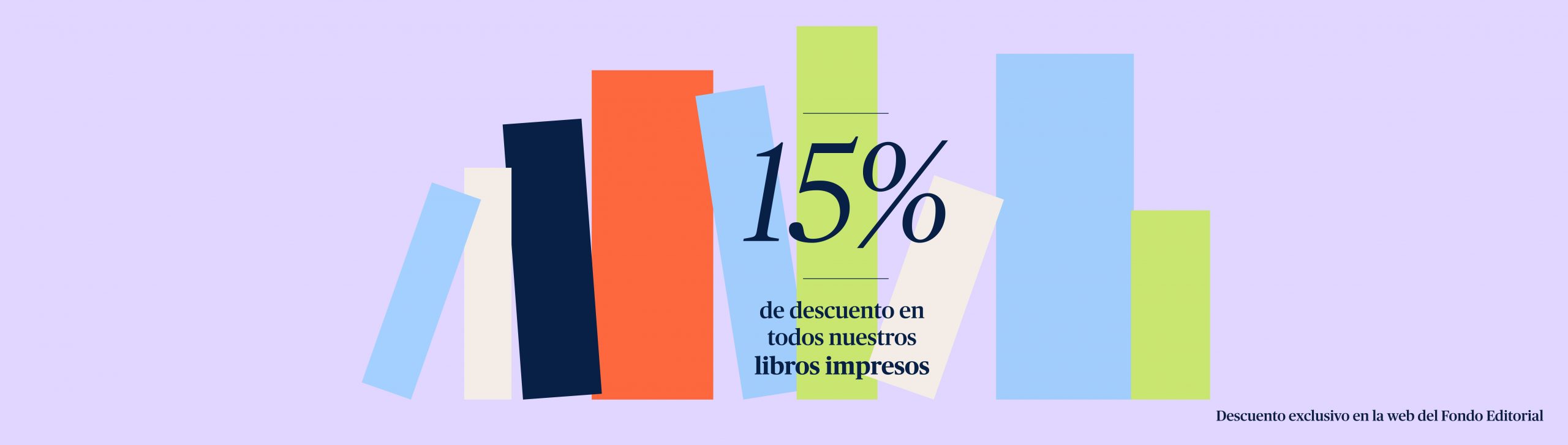 15 dto. en todos los libros impresos